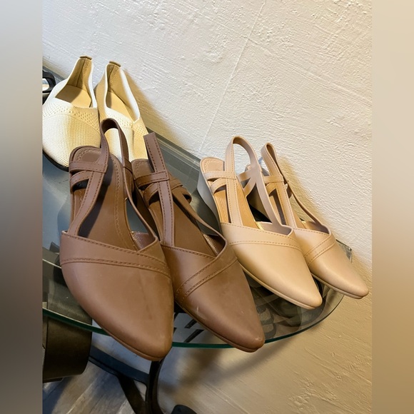 (6 Pair Bundle) Women’s Flats/sandals/Loafers Size 8 US - ALL PAIR INCLUDED - Picture 10 of 11